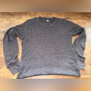 Men's Gray Long Sleeve Thermal Shirt